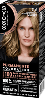 Haarfarbe 7_6 Warmes Beigeblond Syoss