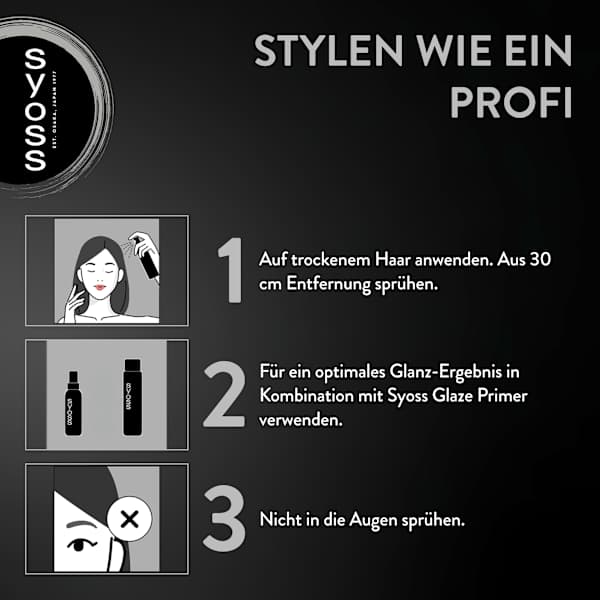 Haarspray Glaze 3in1 syoss