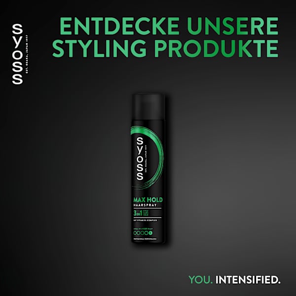 Haarspray Max Hold syoss