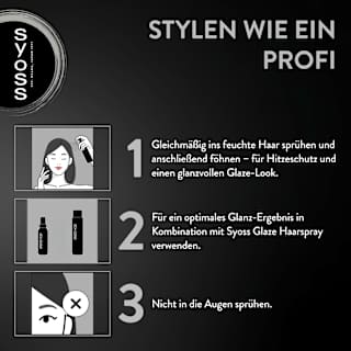 Leave-In Spray Primer Glaze 3in1 syoss