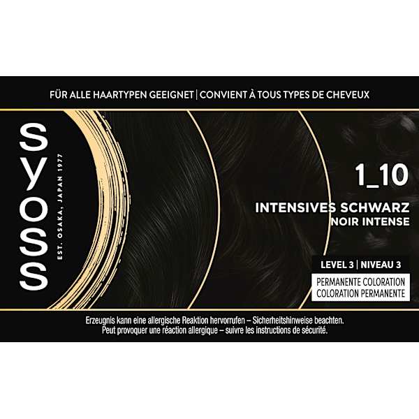Haarfarbe 1_10 Intensives Schwarz Syoss Oleo Intense