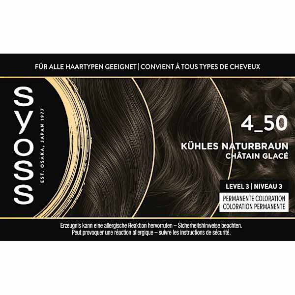 Haarfarbe 4_50 Naturbraun Syoss Oleo Intense