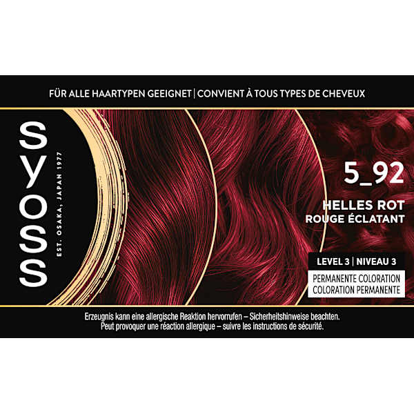 Haarfarbe 5_92 Helles Rot Syoss Oleo Intense