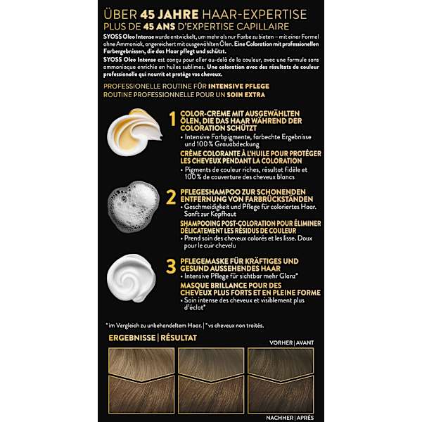 Haarfarbe 6_10 Dunkelblond Syoss Oleo Intense