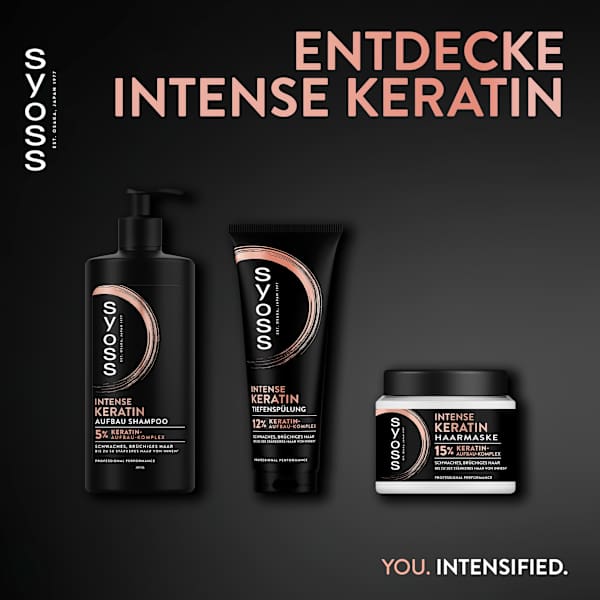Shampoo Intense Keratin syoss
