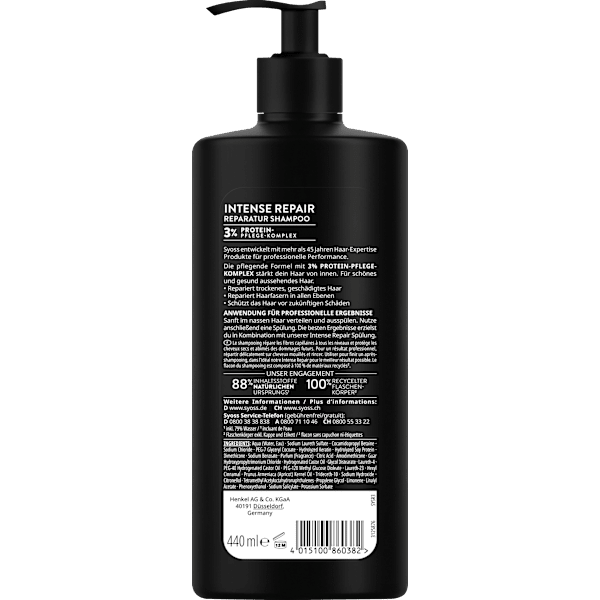 Shampoo Intense Repair syoss