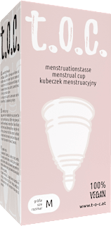 Menstruationstasse Gr. M t.o.c.