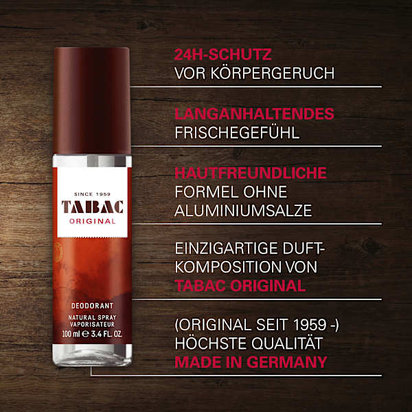 Deo Naturalspray Tabac Original