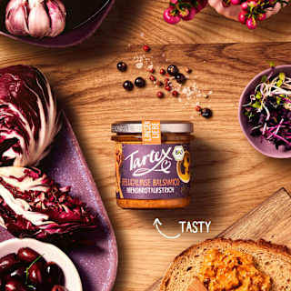 Brotaufstrich, Belugalinse Balsamico Tartex