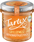 Brotaufstrich, Grillgemüse mit Linsen Tartex
