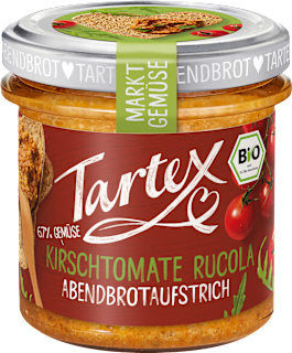 Brotaufstrich, Kirschtomate Rucola Tartex
