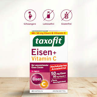 Eisen + Vitamin C Kapseln taxofit