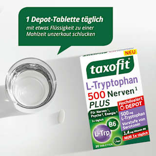 L-Trypthophan 500 Tabletten taxofit