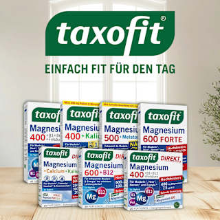 Magnesium 400 + B1 + B6 + B12 + Folsäure 800 Direkt-Granulat 20 St. taxofit