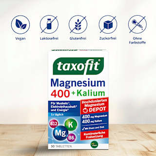 Magnesium 400 + Kalium Tabletten 30 St taxofit
