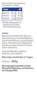 Magnesium 600 + B12 Direkt-Granulat 20 St taxofit