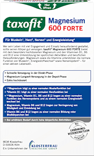 Magnesium 600 Forte Depot Tabletten 30 St taxofit