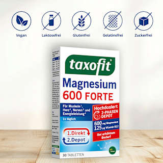Magnesium 600 Forte Depot Tabletten 30 St taxofit