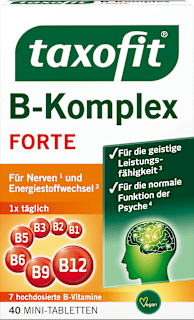 Vitamin B-Komplex Tabletten 40 St taxofit