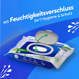 Feuchtes Toilettenpapier Natural Skin Balance Tempo
