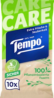 Feuchtes Toilettenpapier, Reisegröße Tempo