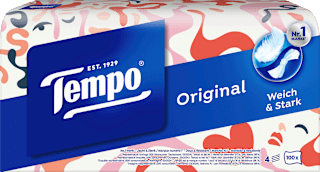 Taschentücher Box 4-lagig Tempo