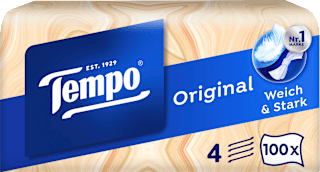 Taschentücher Box 4-lagig Tempo