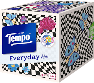 Taschentücher Box Kids Everyday Tempo