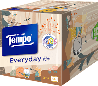 Taschentücher Box Kids Everyday Tempo