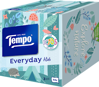 Taschentücher Box Kids Everyday Tempo