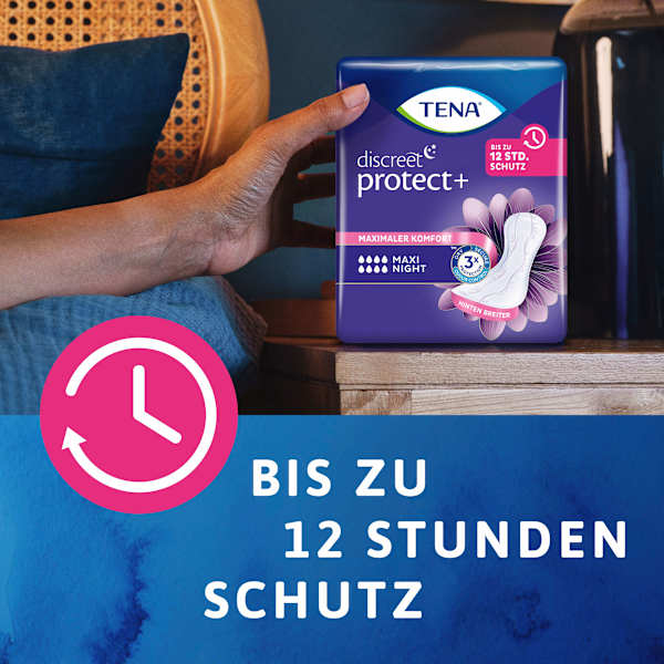discreet Einlagen Inkontinenz Protect+ Maxi Night  TENA