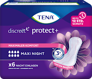 discreet Einlagen Inkontinenz Protect+ Maxi Night  TENA