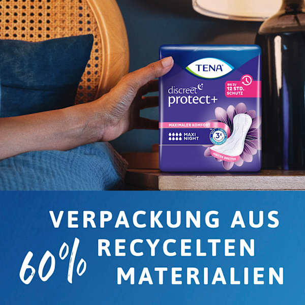 discreet Einlagen Inkontinenz Protect+ Maxi Night  TENA