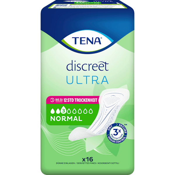 discreet Einlagen Inkontinenz Ultra Normal TENA