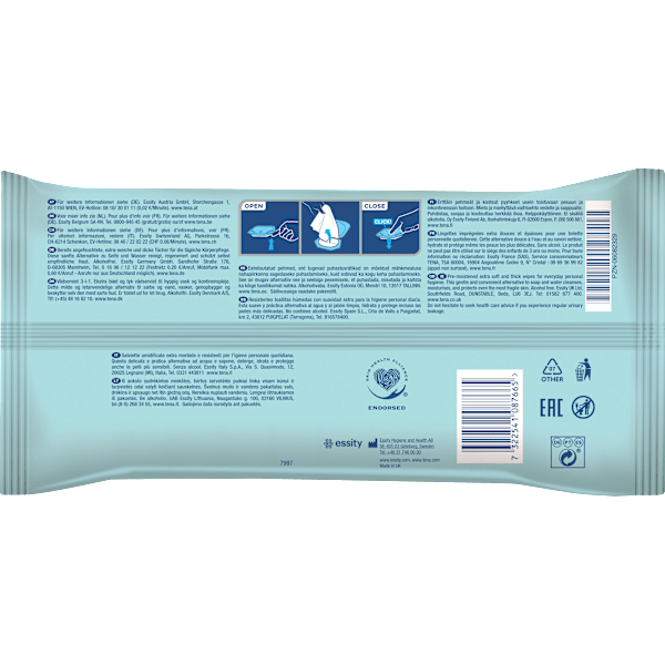 Intimpflegetücher Wet Wipes  TENA