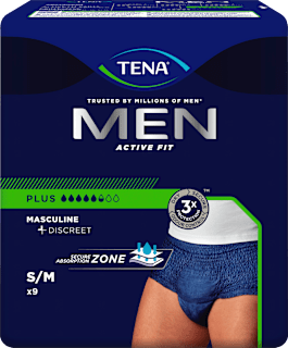 Men Pants Inkontinenz Plus Gr. S/M TENA