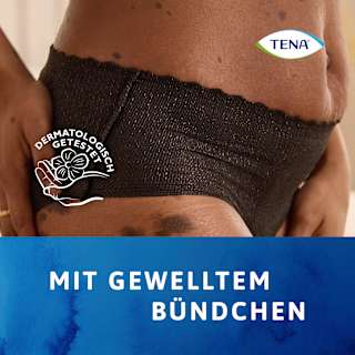 Pants Inkontinenz Silhouette schwarz Gr. L  TENA