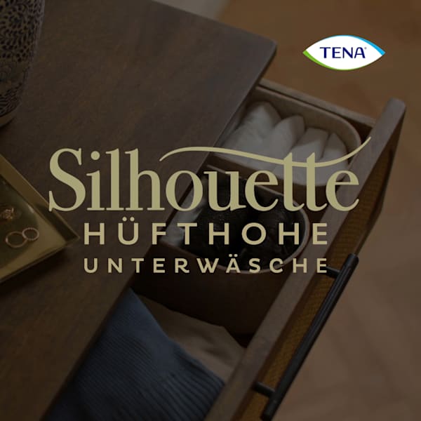 Pants Inkontinenz Silhouette schwarz Gr. L  TENA