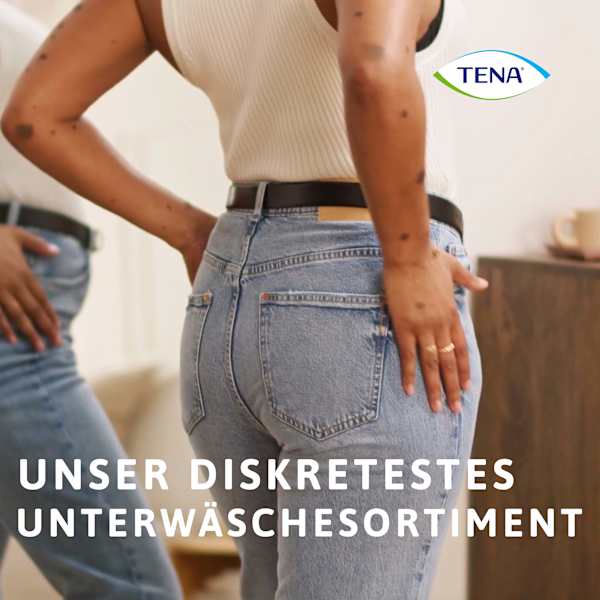 Pants Inkontinenz Silhouette schwarz Gr. M TENA