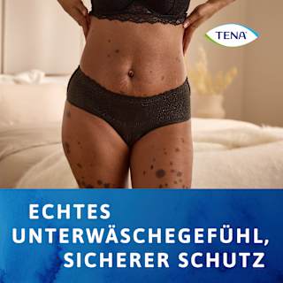 Pants Inkontinenz Silhouette schwarz Gr. M TENA