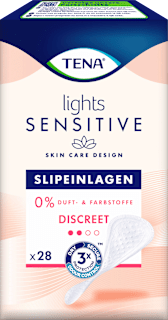 Slipeinlagen Inkontinenz Lights Sensitive Discreet TENA