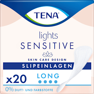 Slipeinlagen Inkontinenz Lights Sensitive Long TENA