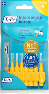Interdentalbürsten gelb 0,7 mm ISO 4 TePe