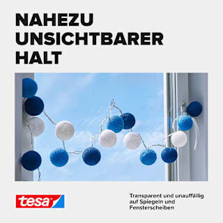 Dekohaken Powerstrips® transparent Set 5tlg tesa