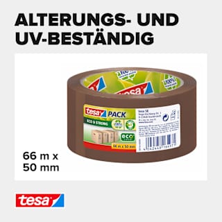 Klebeband Strong Recycled braun  tesa