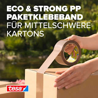 Klebeband Strong Recycled braun  tesa