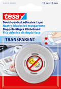Klebeband transparent 12 mm doppelseitig tesa