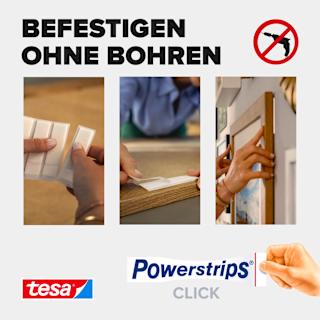 Powerstrips CLICK Medium Slim tesa