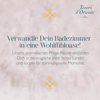 Cremedusche Ayurveda, Reisegröße Tesori d'Oriente