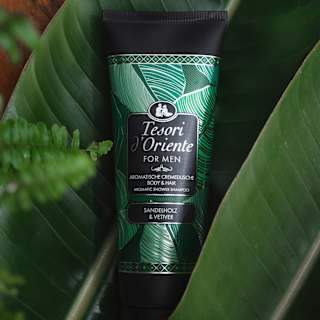 Cremedusche for men Sandelholz & Vetiver Tesori d'Oriente